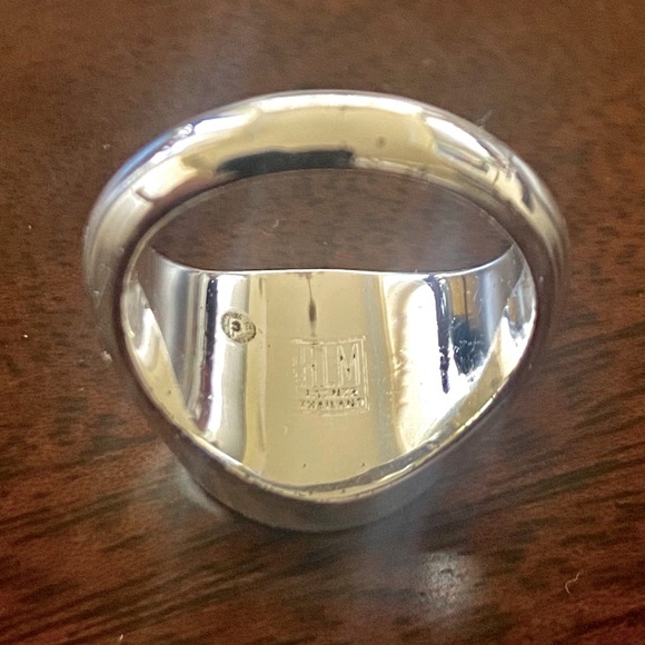 Robert Lee Morris Soho Genuine Silver Plated Cross Ring Size 7 Made in Thailand - Picture 4 of 4